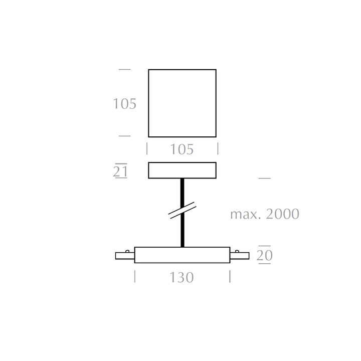 2-Phasen Bruck All-in Mitteleinspeisung Flex C OBEN