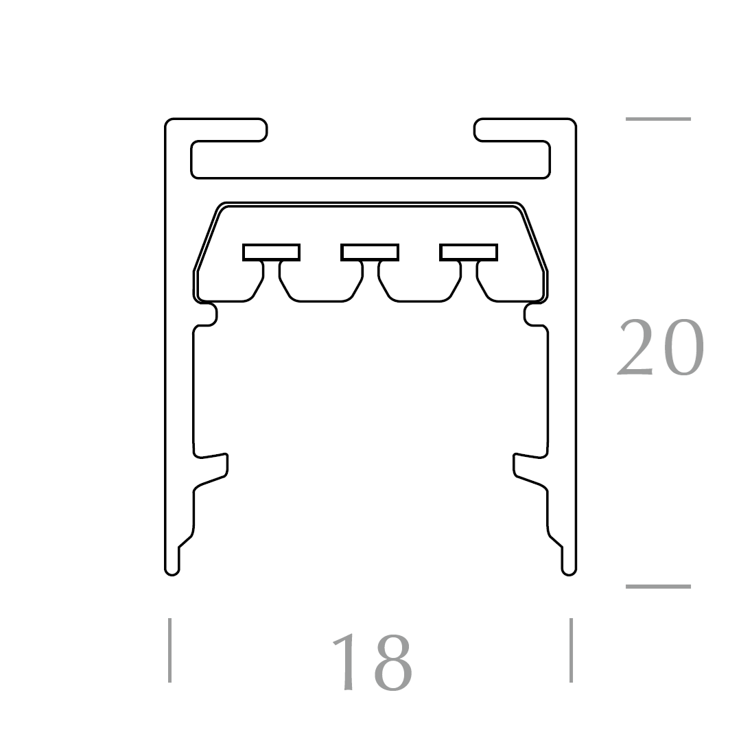 2-Phasen Stromschiene All-in