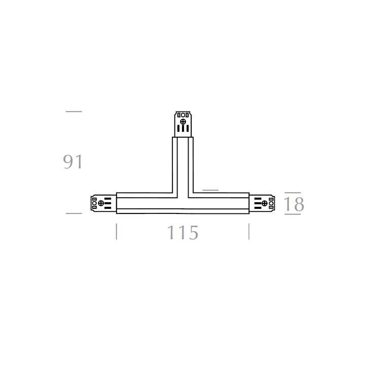 2-Phasen Bruck All-in Verbinder T