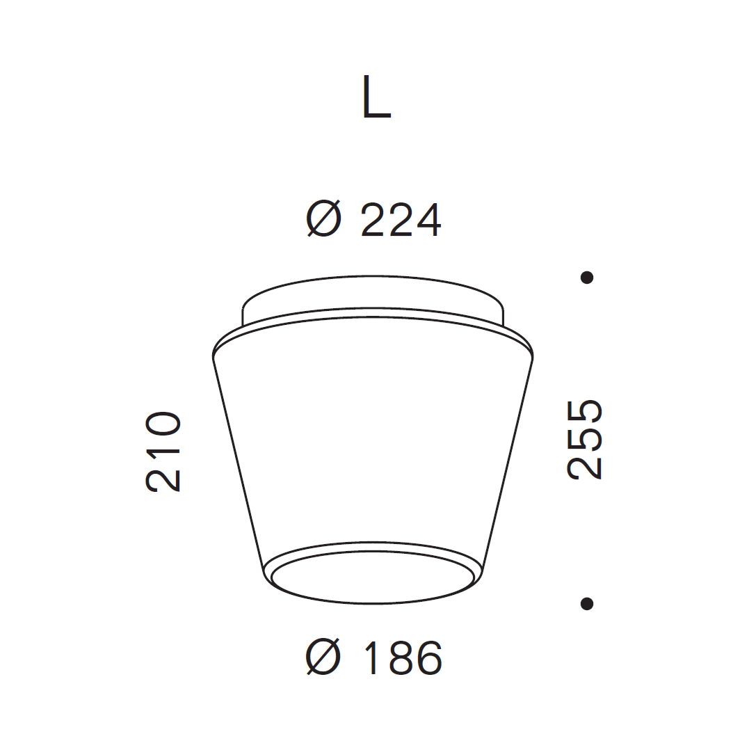 Deckenleuchte Annex L