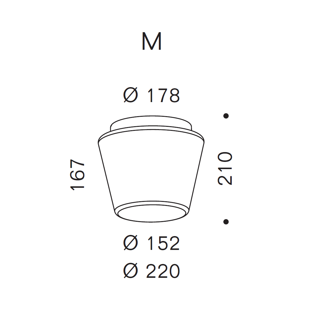 Deckenleuchte Annex M