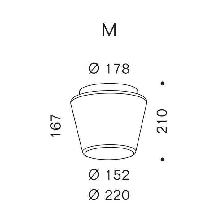 Deckenleuchte Annex M