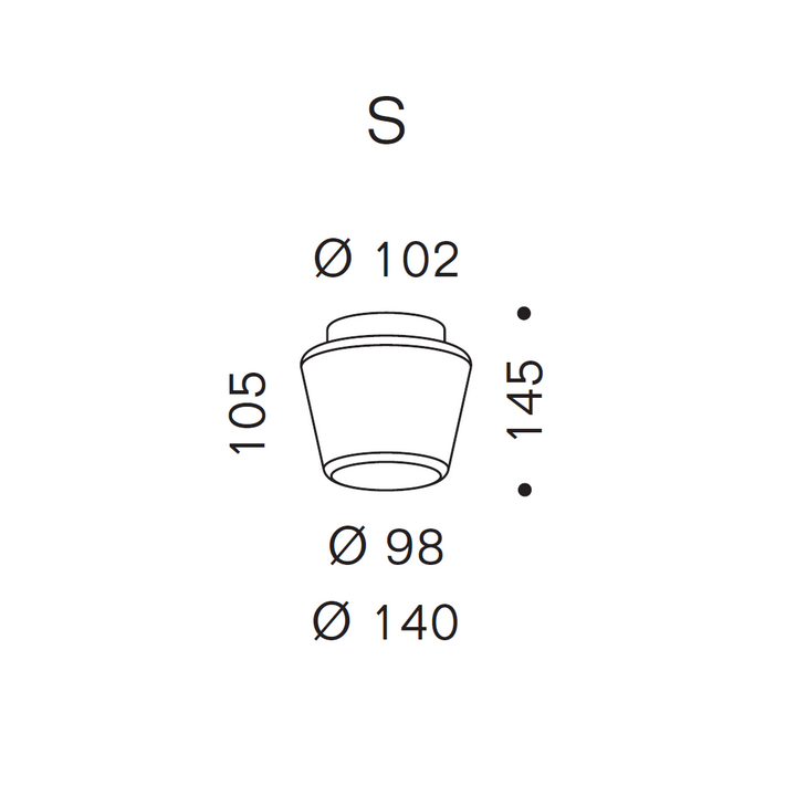 Deckenleuchte Annex S