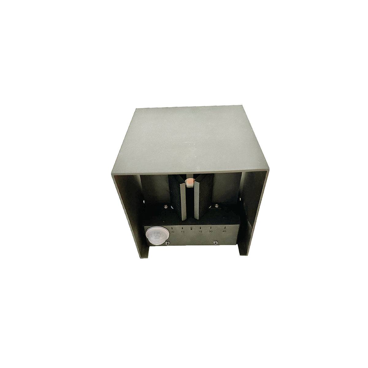 LUX-IT, Wandleuchte Bico Medium, Titan Sensor, moderne Außenbeleuchtung