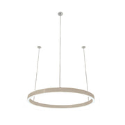 Braga, Pendelleuchte Loop 24V, 50cm Champagne, stilvolle Esstischbeleuchtung
