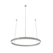 Braga, Pendelleuchte Loop 24V, 60cm Aluminium, moderne Pendelleuchte