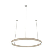 Braga, Pendelleuchte Loop 24V, 60cm Champagne, moderne Esstischbeleuchtung