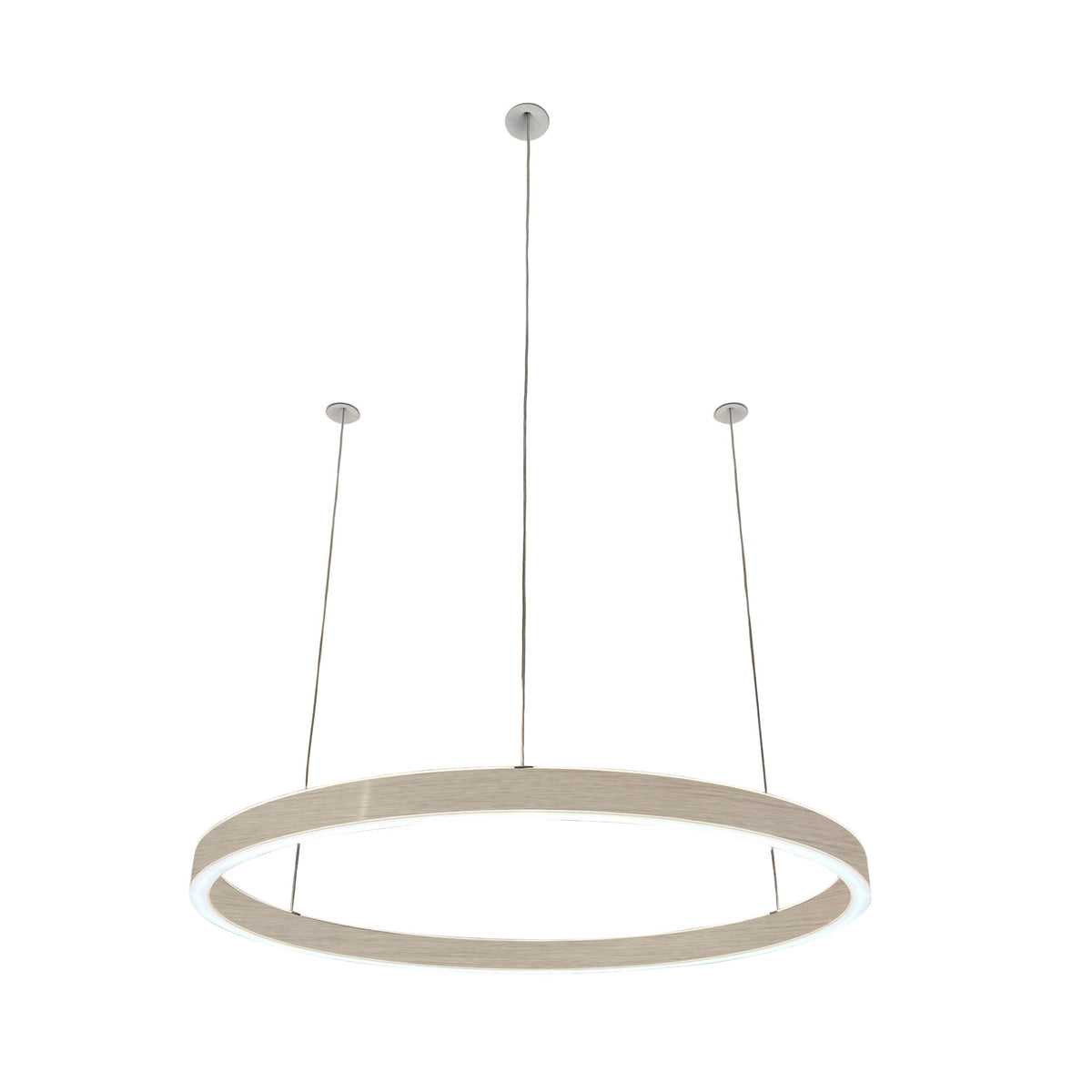 Braga, Pendelleuchte Loop 24V, 75cm Champagne, moderne Lichtlösung