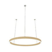 Braga, Pendelleuchte Loop 24V, 75cm Gold, hochwertige Esstischbeleuchtung
