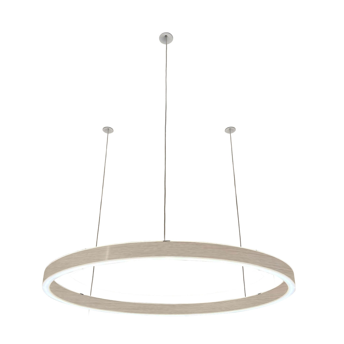 Braga, Pendelleuchte Loop 24V, 90cm Champagne, hochwertige Lichtlösung