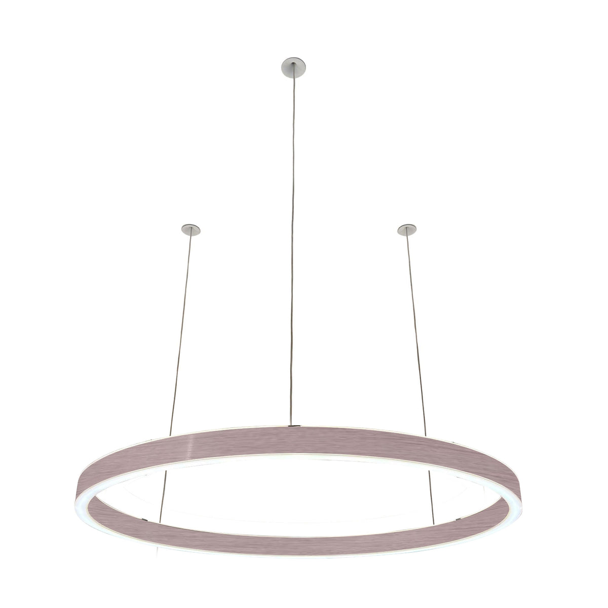 Braga, Pendelleuchte Loop 24V, 90cm Rose, stilvolle Lichtlösung