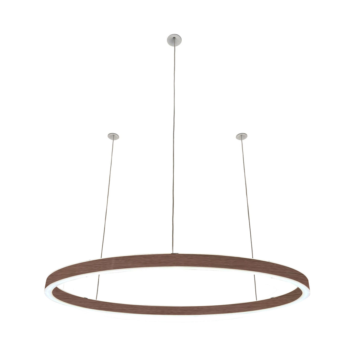 Braga, Pendelleuchte Ovally 24V, 105cm Bronze, moderne Lichtlösung