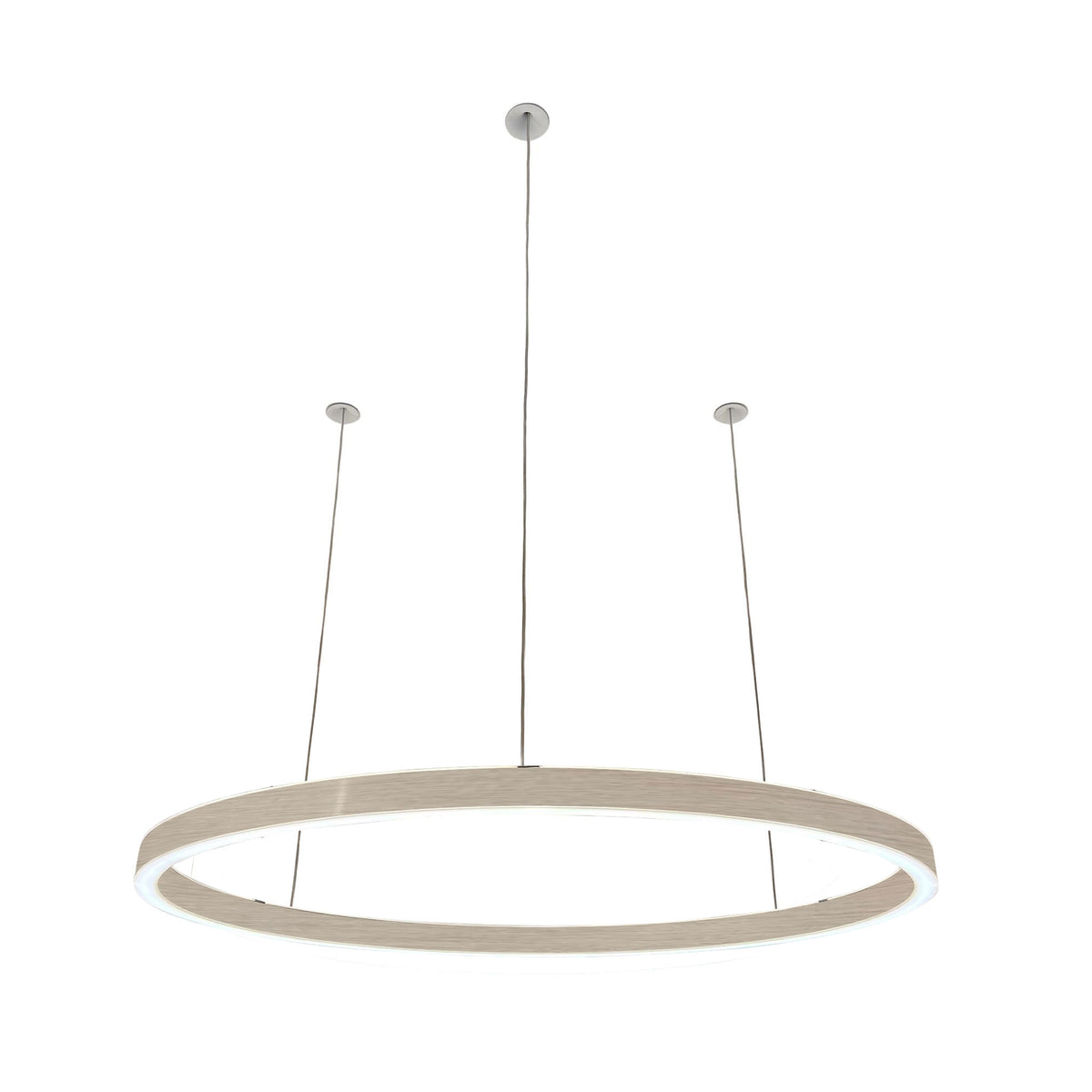 Braga, Pendelleuchte Ovally 24V, 105cm Champagne, stilvolle Pendelleuchte