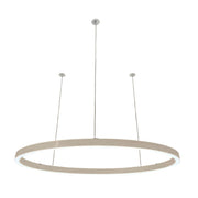 Braga, Pendelleuchte Ovally 24V, 140cm Champagne, stilvolle Esstischbeleuchtung