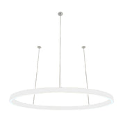 Braga, Pendelleuchte Ovally 24V, 140cm Weiss, stilvolle Lichtlösung