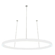 Braga, Pendelleuchte Ovally 24V, 190cm Weiss, moderne Lichtlösung