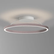 Braga, Deckenleuchte Loop, 50cm Rose, moderne Raumbeleuchtung