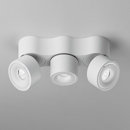 Aufbaustrahler Clippo S (klein) Trio