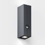 IP44.de, Wandleuchte Cut Sensor, Anthrazit, moderne Außenbeleuchtung