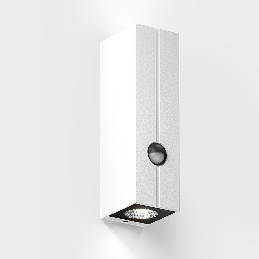 IP44.de, Wandleuchte Cut Sensor, Weiss, hochwertige Außenleuchte