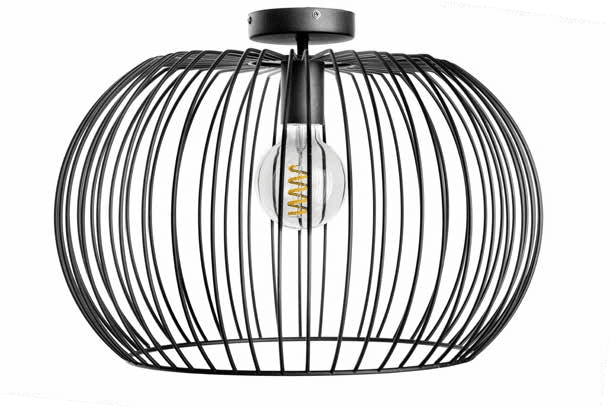 Expo Trading, Deckenleuchte Wire, Schwarz, Produktbild