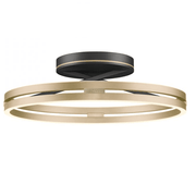 Loop Deckenleuchte - elegante dimmbare Beleuchtung, Design in Schwarz und Beige