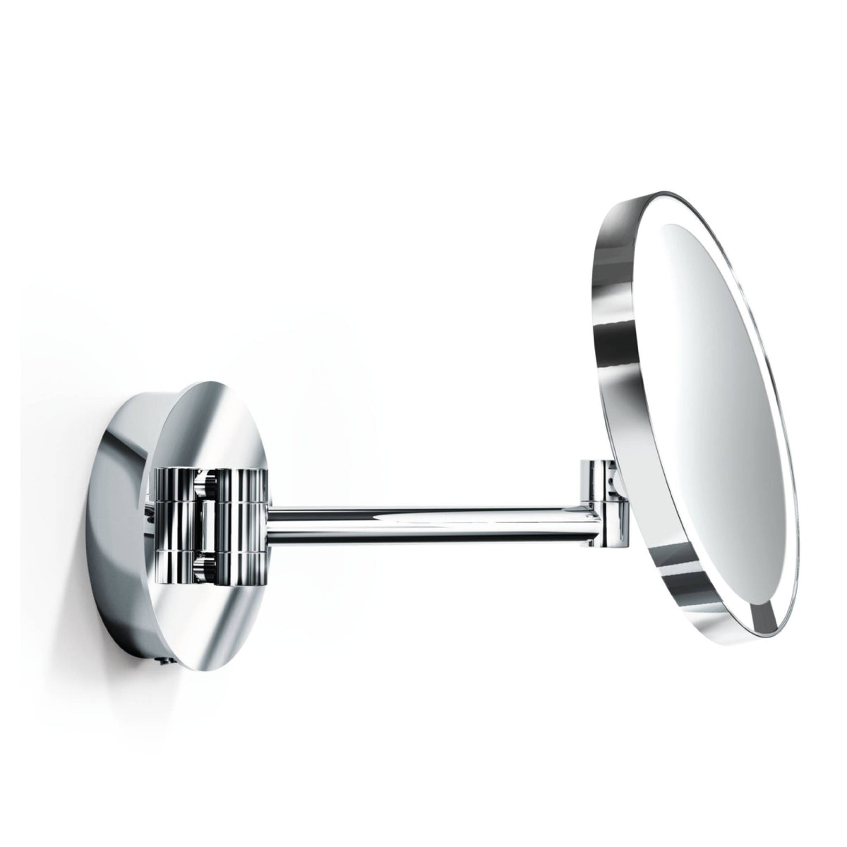 Decor Walther, Wandkosmetikspiegel Just Look Plus Stromdirektanschluss, Chrom, Produktbild