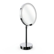 Decor Walther, LED Standkosmetikspiegel Just Look Plus Akku, Chrom, Produktbild