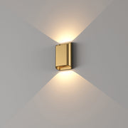 Artdelight, Wandleuchte Diaz Up/Down, Gold S, moderne Wandbeleuchtung
