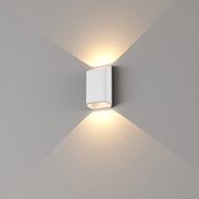 Artdelight, Wandleuchte Diaz Up/Down, Weiss S, moderne Außenleuchte