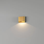 Artdelight, Wandleuchte Diaz Single, Gold, moderne Lichtlösung