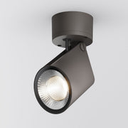 IP44.de LED Deckenleuchte stic, braun, Vorderansicht