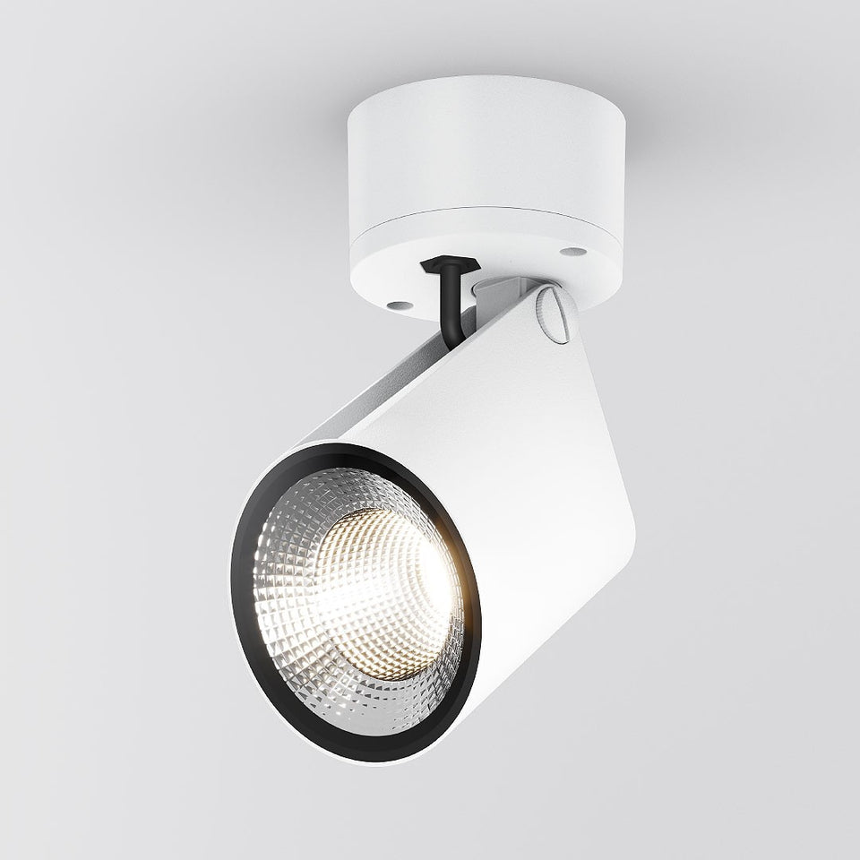 IP44.de LED Deckenleuchte stic, weiss, Vorderansicht