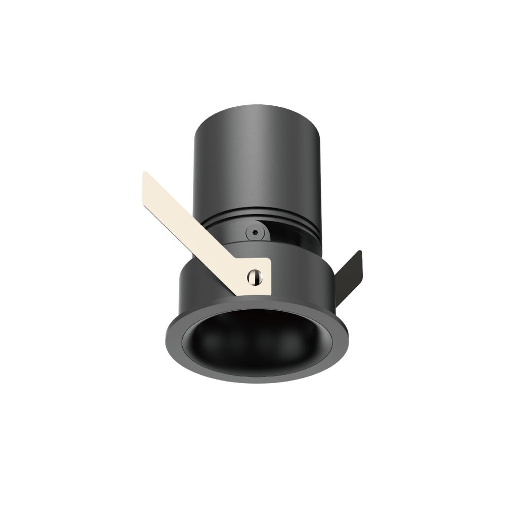 DuraGreen 50 Curve 8 W Mini-Trim mit Rahmen – Schwarz