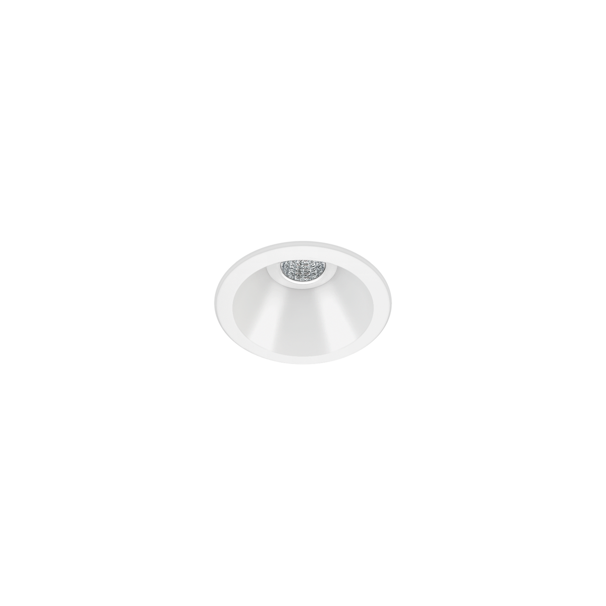 Arkoslight Einbauleuchte LED Shot, weiss, Vorderansicht