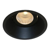 Sonluce, Einbaustrahler Fixx Deep, Gross Schwarz, hochwertige Einbaubeleuchtung