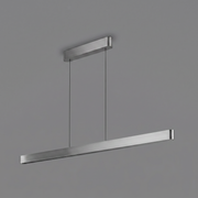 Lupia Licht, Pendelleuchte Halycon, 152cm Platin, hochwertige Pendelleuchte
