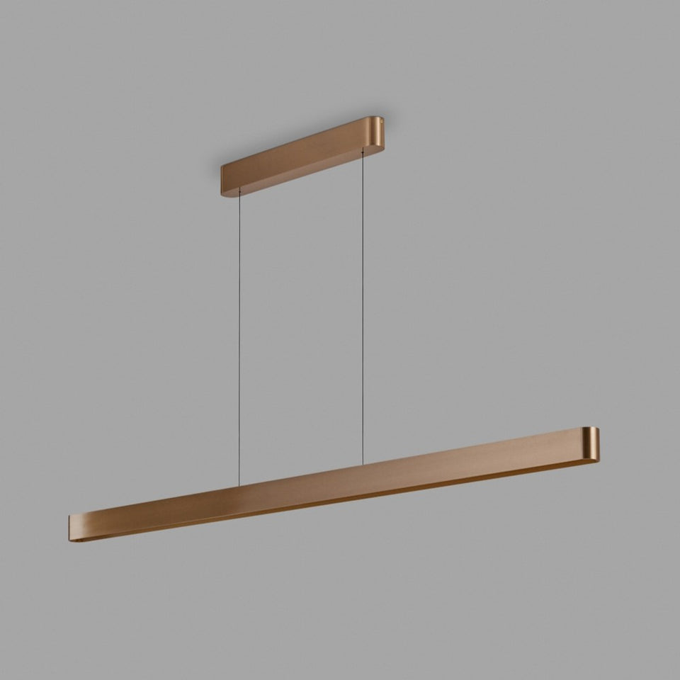 Lupia Licht, Pendelleuchte Halycon, 152cm Rotgold, moderne Pendelleuchte