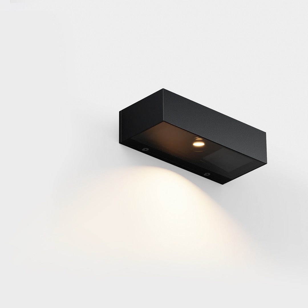IP44.de, Wandleuchte iem.2 X, Schwarz, moderne Außenleuchte