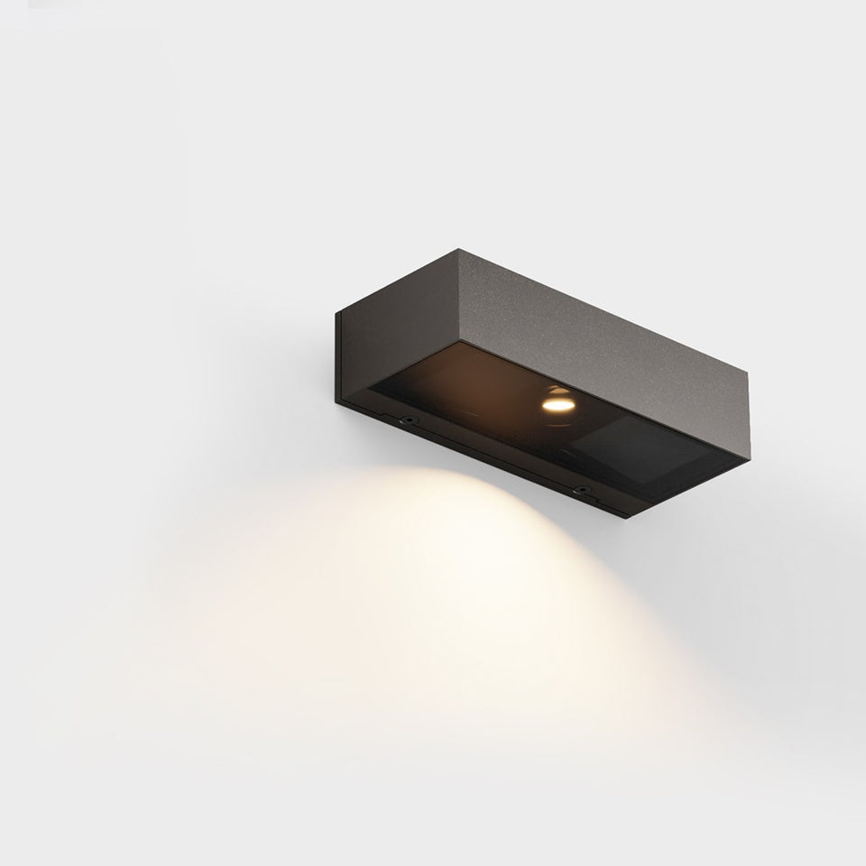 IP44 Wandleuchte down iem.2 X braun