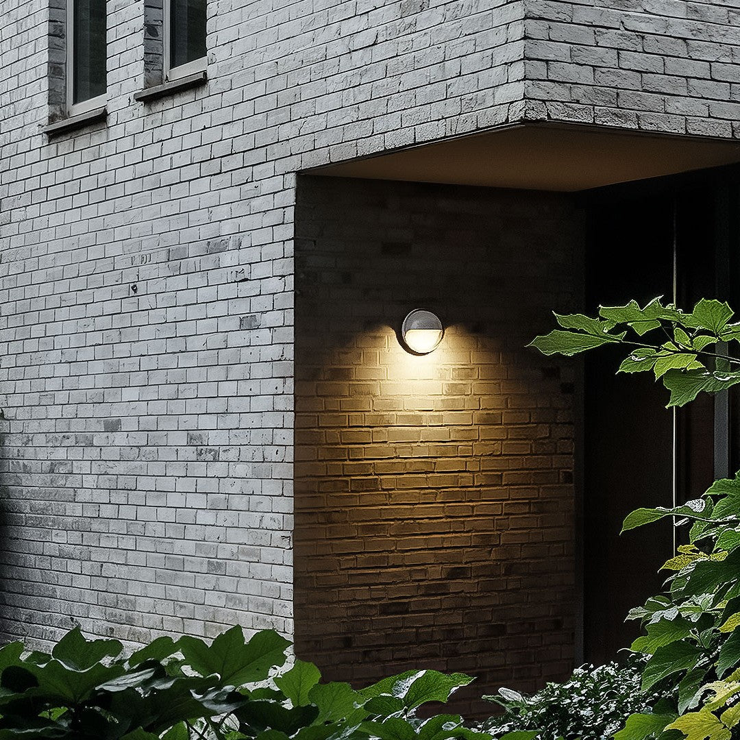 IP44 Wandleuchte las.2, schwarz, Raumbild