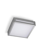 LEDS C4 LEGGETT LED-Außendeckenleuchte Grau
