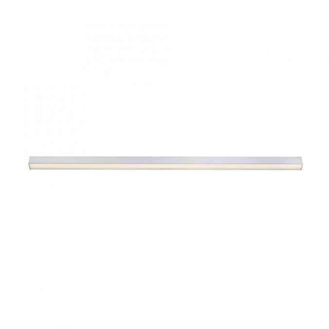 Pure, Deckenleuchte Lines Straight, Aluminium, moderne Lichtlösung