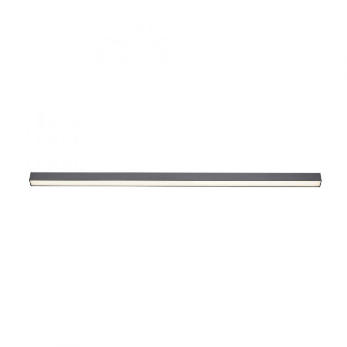Pure, Deckenleuchte Lines Straight, Anthrazit, moderne Deckenleuchte