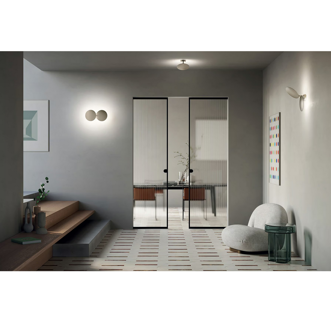 Wandleuchte Puzzle Round Double