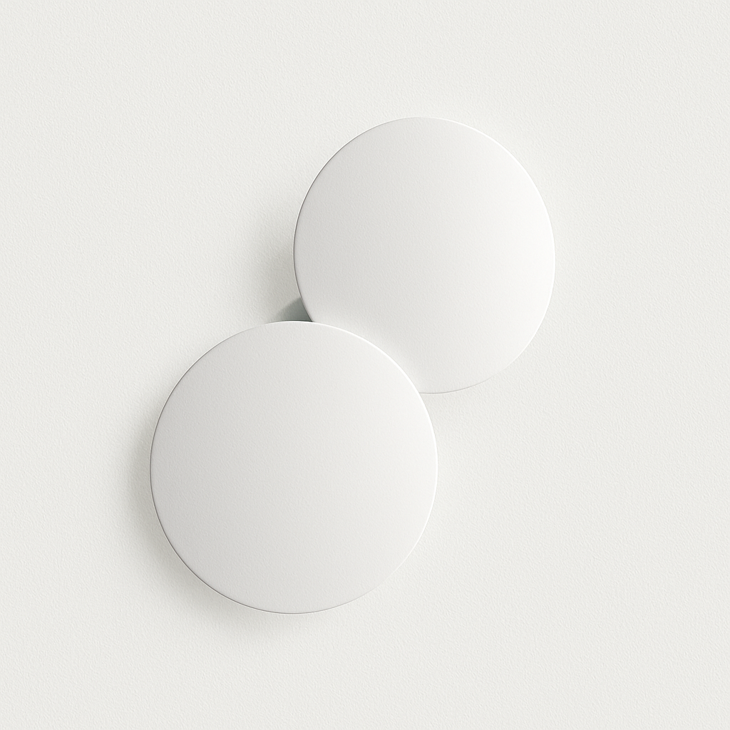 Wandleuchte Puzzle Round Double