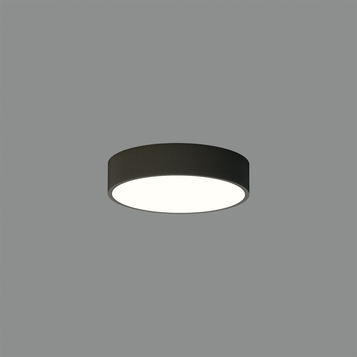 ACB Iluminacion, Deckenleuchte London CCT, 20cm Schwarz, moderne Deckenbeleuchtung