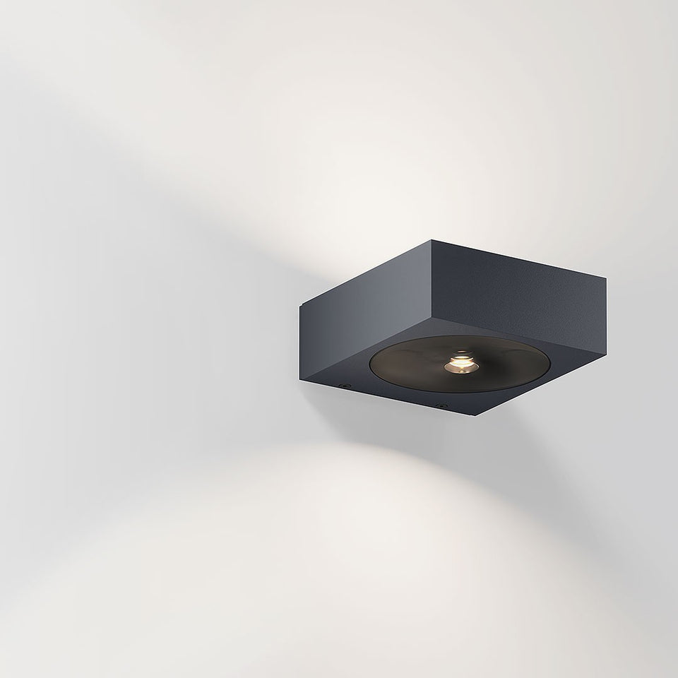 IP44.de, Wandleuchte Luci, Anthrazit, moderne Außenbeleuchtung