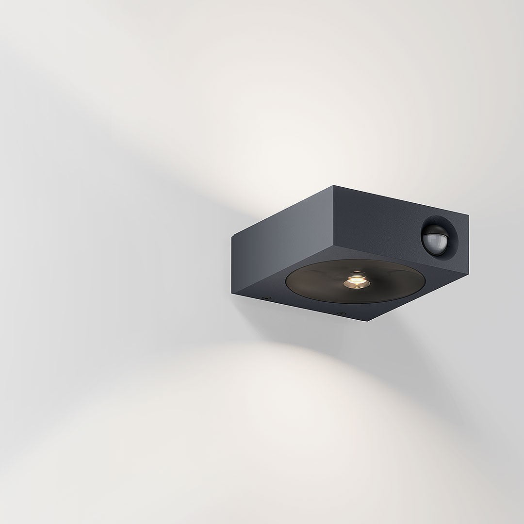 IP44.de, Wandleuchte Luci Sensor, Anthrazit, smarte Wandbeleuchtung