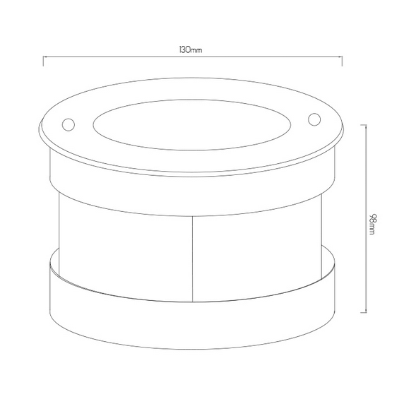 Bodeneinbaustrahler Furi